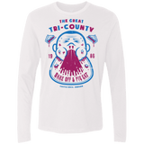 T-Shirts White / Small Tri County Pie Eating Men's Premium Long Sleeve