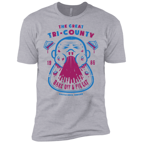 T-Shirts Heather Grey / X-Small Tri County Pie Eating Men's Premium T-Shirt
