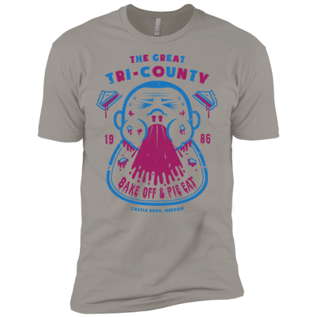 T-Shirts Light Grey / X-Small Tri County Pie Eating Men's Premium T-Shirt