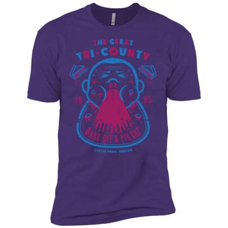 T-Shirts Purple / X-Small Tri County Pie Eating Men's Premium T-Shirt