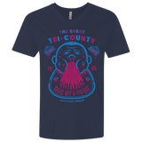 T-Shirts Midnight Navy / X-Small Tri County Pie Eating Men's Premium V-Neck