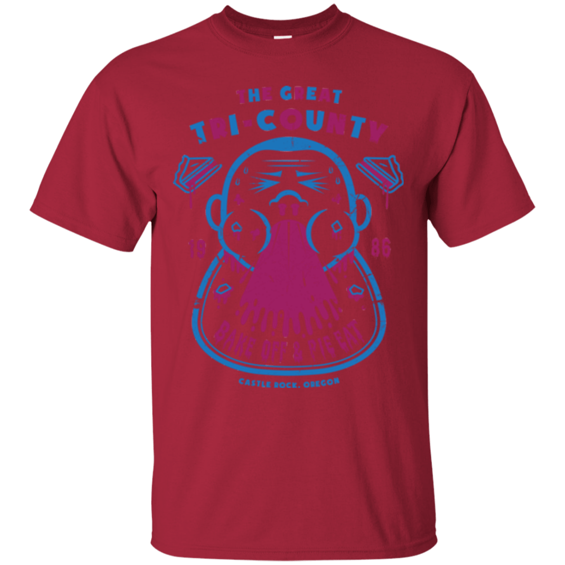 T-Shirts Cardinal / Small Tri County Pie Eating T-Shirt