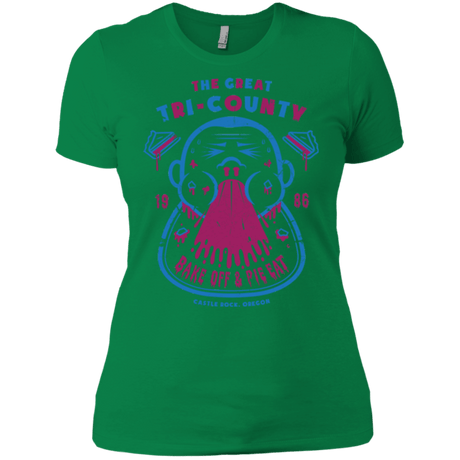 T-Shirts Kelly Green / X-Small Tri County Pie Eating Women's Premium T-Shirt