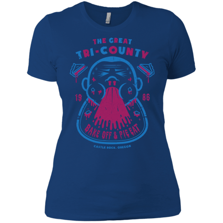 T-Shirts Royal / X-Small Tri County Pie Eating Women's Premium T-Shirt