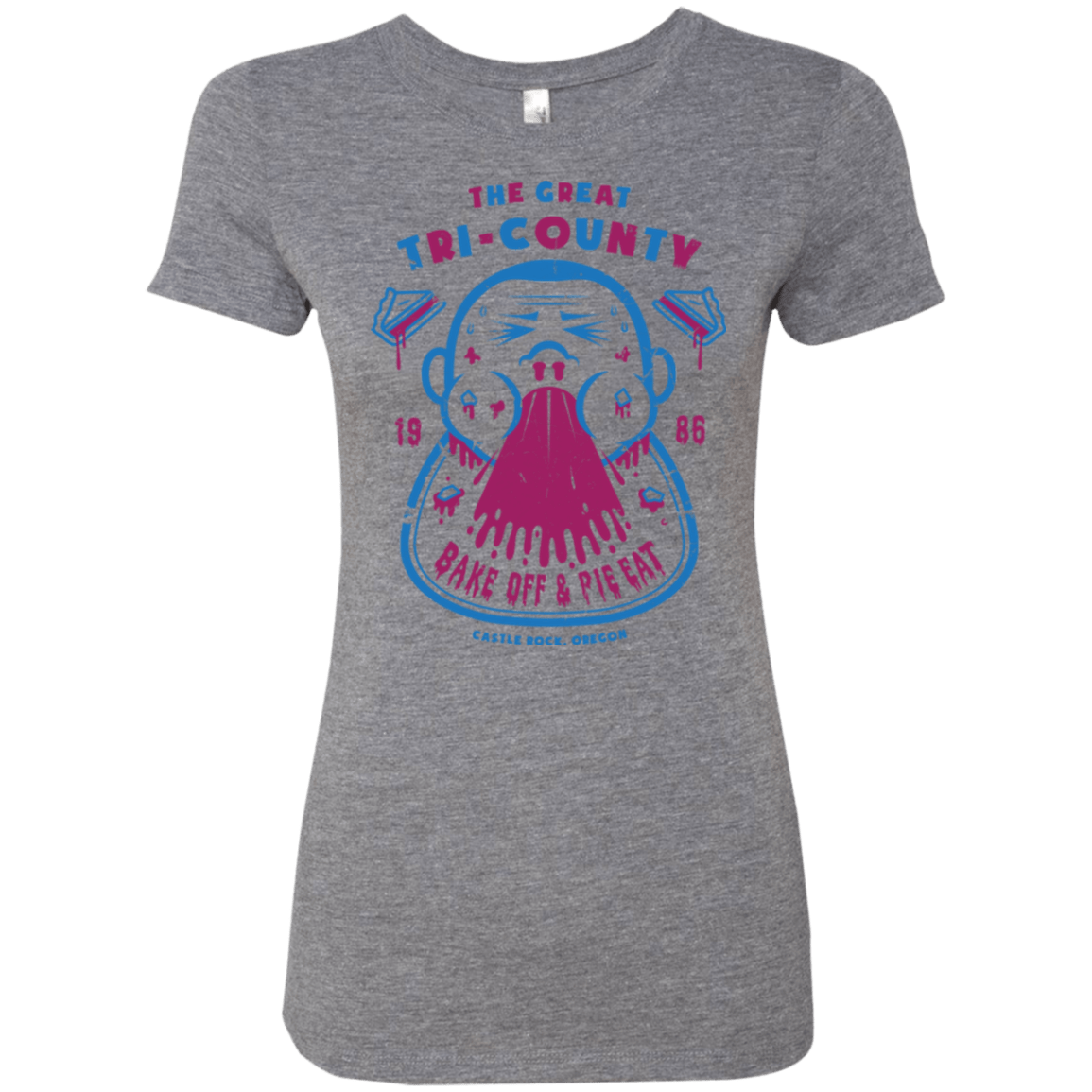 T-Shirts Premium Heather / Small Tri County Pie Eating Women's Triblend T-Shirt