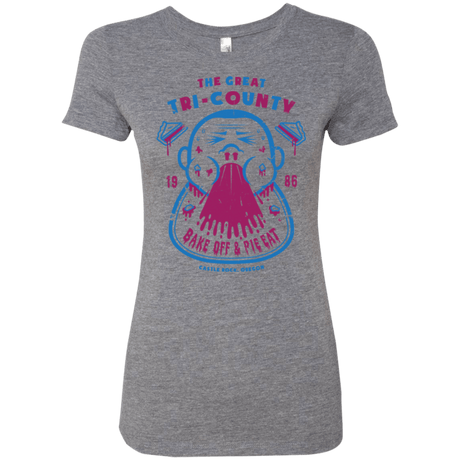 T-Shirts Premium Heather / Small Tri County Pie Eating Women's Triblend T-Shirt