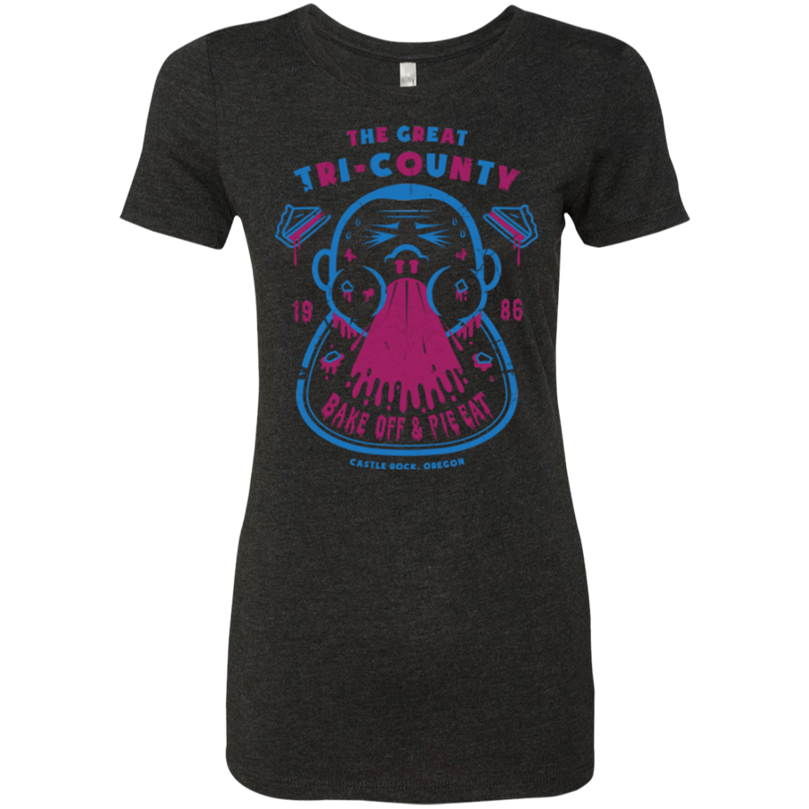 T-Shirts Vintage Black / Small Tri County Pie Eating Women's Triblend T-Shirt