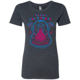 T-Shirts Vintage Navy / Small Tri County Pie Eating Women's Triblend T-Shirt