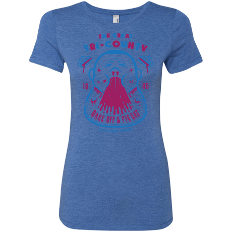 T-Shirts Vintage Royal / Small Tri County Pie Eating Women's Triblend T-Shirt