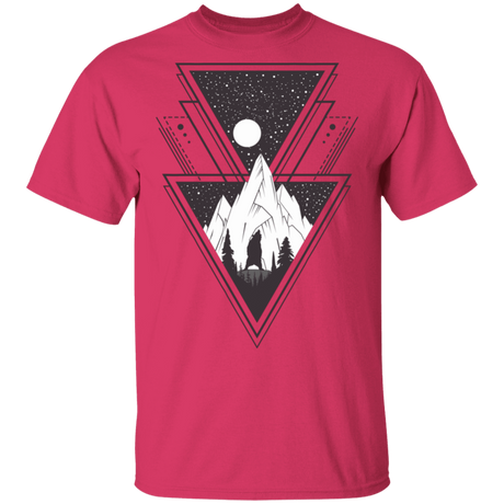 T-Shirts Heliconia / S Triangle Bear Art T-Shirt