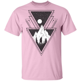 T-Shirts Light Pink / S Triangle Bear Art T-Shirt