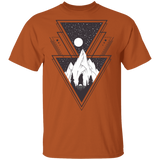 T-Shirts Texas Orange / S Triangle Bear Art T-Shirt