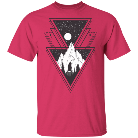 T-Shirts Heliconia / YXS Triangle Bear Art Youth T-Shirt