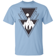 T-Shirts Light Blue / YXS Triangle Bear Art Youth T-Shirt
