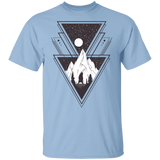 T-Shirts Light Blue / YXS Triangle Bear Art Youth T-Shirt