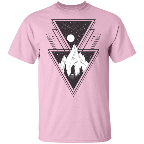 T-Shirts Light Pink / YXS Triangle Bear Art Youth T-Shirt