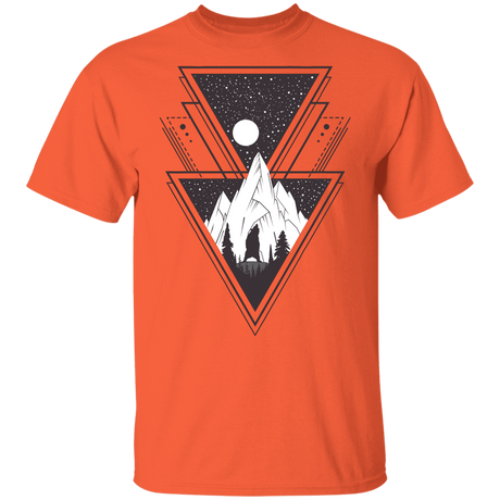 T-Shirts Orange / YXS Triangle Bear Art Youth T-Shirt
