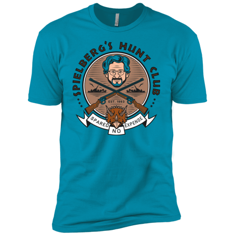 T-Shirts Turquoise / YXS Triceratops Hunt Club Boys Premium T-Shirt