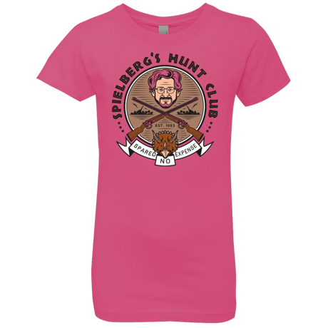 T-Shirts Hot Pink / YXS Triceratops Hunt Club Girls Premium T-Shirt