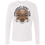 T-Shirts White / Small Triceratops Hunt Club Men's Premium Long Sleeve