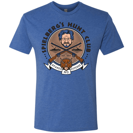 T-Shirts Vintage Royal / Small Triceratops Hunt Club Men's Triblend T-Shirt