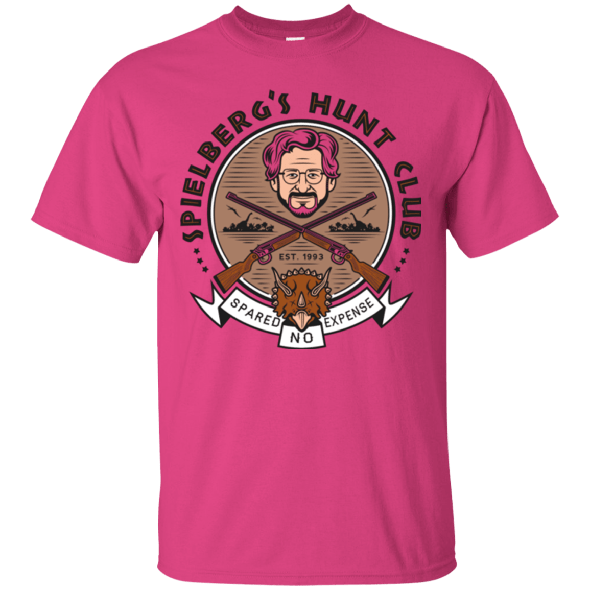 T-Shirts Heliconia / Small Triceratops Hunt Club T-Shirt