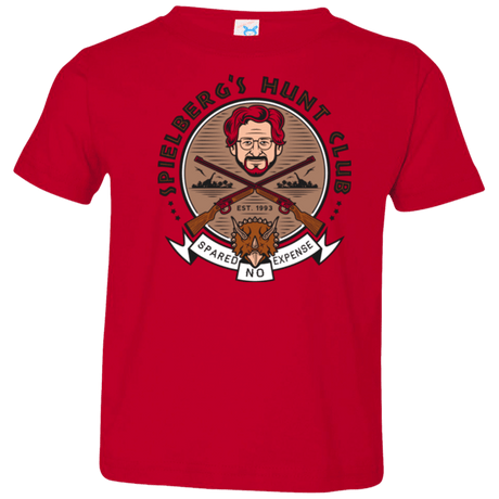 T-Shirts Red / 2T Triceratops Hunt Club Toddler Premium T-Shirt