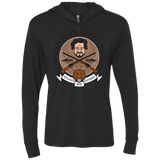 T-Shirts Vintage Black / X-Small Triceratops Hunt Club Triblend Long Sleeve Hoodie Tee