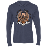 T-Shirts Vintage Navy / X-Small Triceratops Hunt Club Triblend Long Sleeve Hoodie Tee