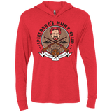 T-Shirts Vintage Red / X-Small Triceratops Hunt Club Triblend Long Sleeve Hoodie Tee