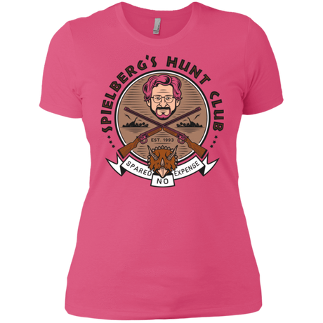 T-Shirts Hot Pink / X-Small Triceratops Hunt Club Women's Premium T-Shirt