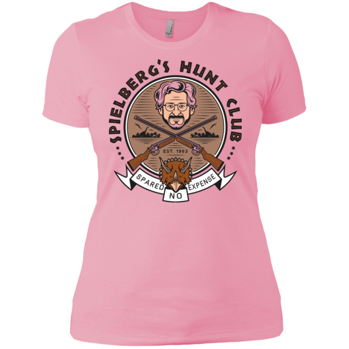 T-Shirts Light Pink / X-Small Triceratops Hunt Club Women's Premium T-Shirt