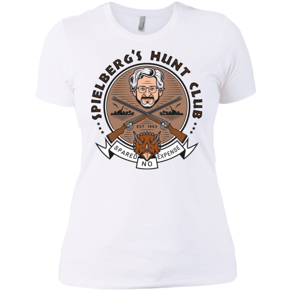 T-Shirts White / X-Small Triceratops Hunt Club Women's Premium T-Shirt