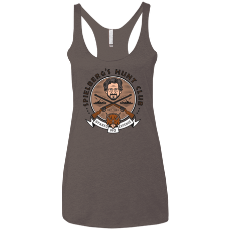 T-Shirts Macchiato / X-Small Triceratops Hunt Club Women's Triblend Racerback Tank