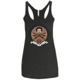 T-Shirts Vintage Black / X-Small Triceratops Hunt Club Women's Triblend Racerback Tank