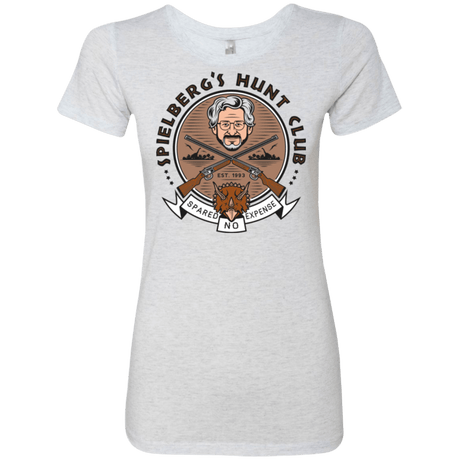 T-Shirts Heather White / Small Triceratops Hunt Club Women's Triblend T-Shirt