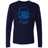 T-Shirts Midnight Navy / Small Triceratops Men's Premium Long Sleeve