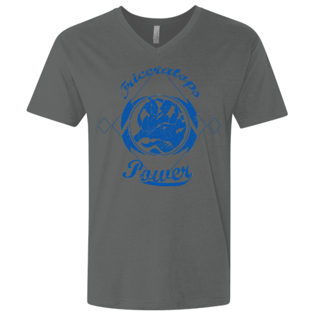 T-Shirts Heavy Metal / X-Small Triceratops Men's Premium V-Neck