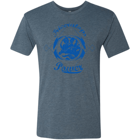 T-Shirts Indigo / Small Triceratops Men's Triblend T-Shirt