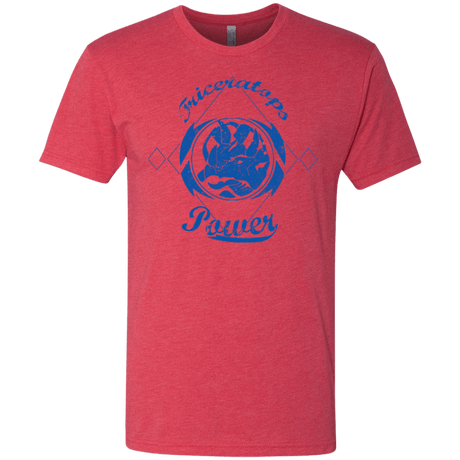 T-Shirts Vintage Red / Small Triceratops Men's Triblend T-Shirt