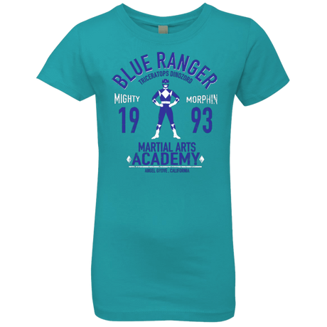 T-Shirts Tahiti Blue / YXS Triceratops Ranger Girls Premium T-Shirt