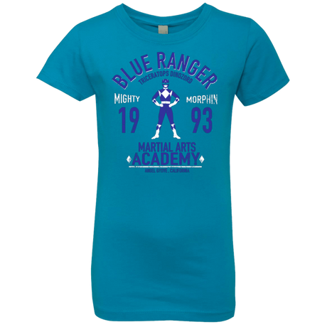T-Shirts Turquoise / YXS Triceratops Ranger Girls Premium T-Shirt