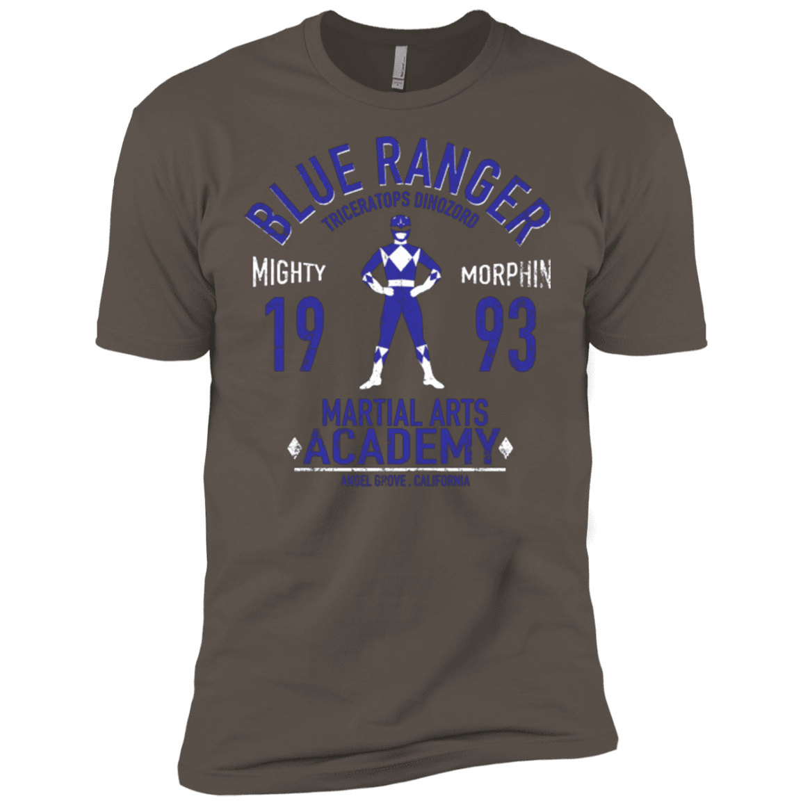 T-Shirts Warm Grey / X-Small Triceratops Ranger Men's Premium T-Shirt