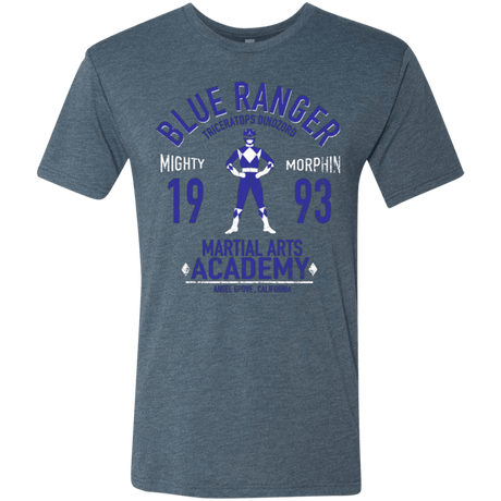 T-Shirts Indigo / Small Triceratops Ranger Men's Triblend T-Shirt