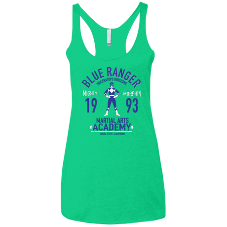 T-Shirts Envy / X-Small Triceratops Ranger Women's Triblend Racerback Tank