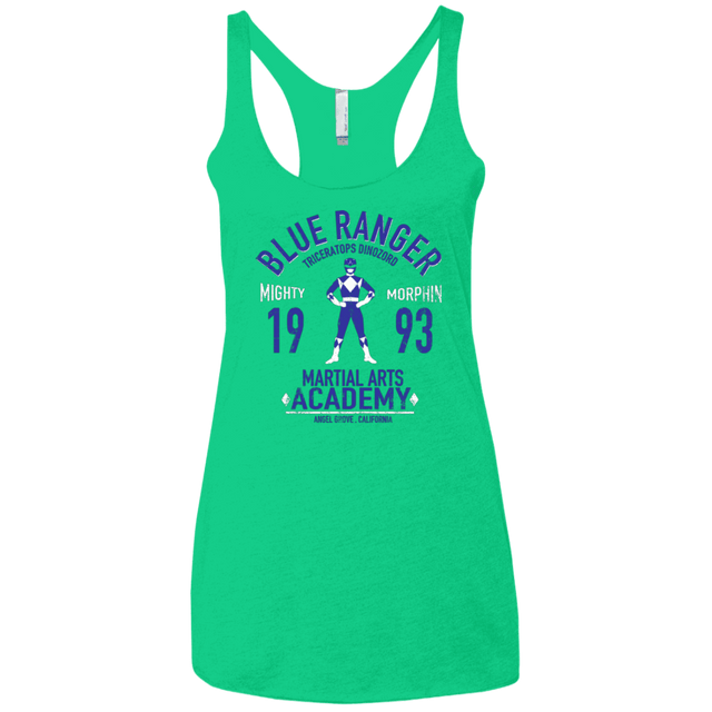T-Shirts Envy / X-Small Triceratops Ranger Women's Triblend Racerback Tank