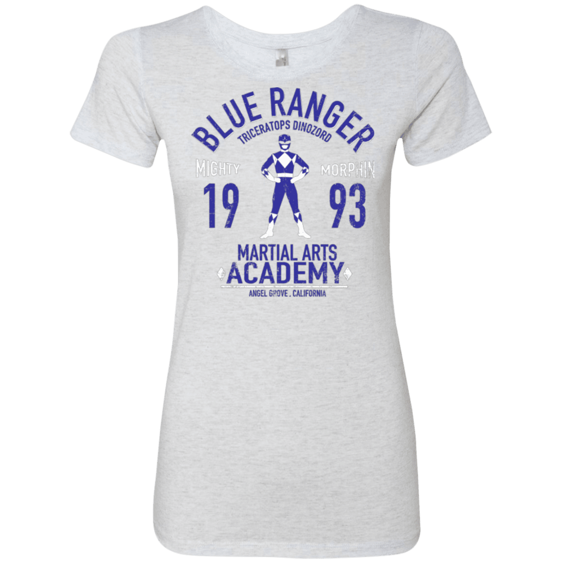 T-Shirts Heather White / Small Triceratops Ranger Women's Triblend T-Shirt