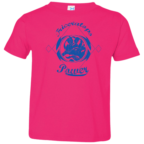 T-Shirts Hot Pink / 2T Triceratops Toddler Premium T-Shirt