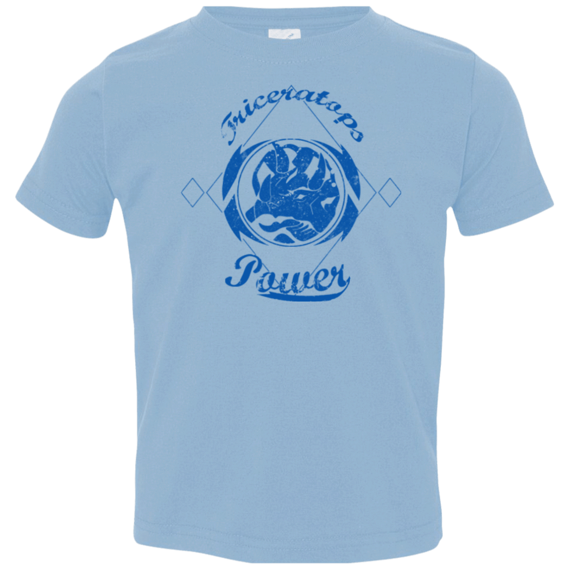 T-Shirts Light Blue / 2T Triceratops Toddler Premium T-Shirt