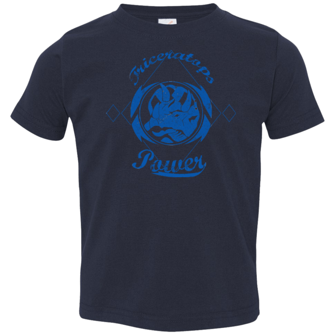 T-Shirts Navy / 2T Triceratops Toddler Premium T-Shirt